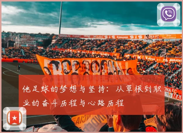 他足球的梦想与坚持：从草根到职业的奋斗历程与心路历程